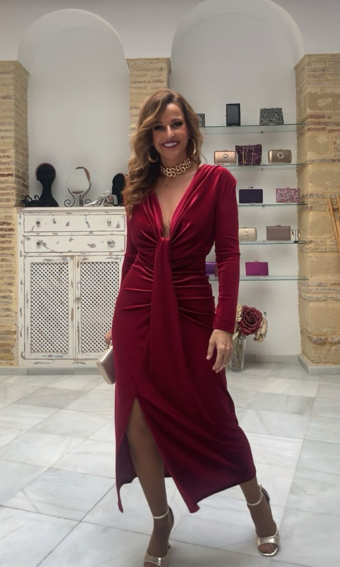 Vestido Amara Terciopelo