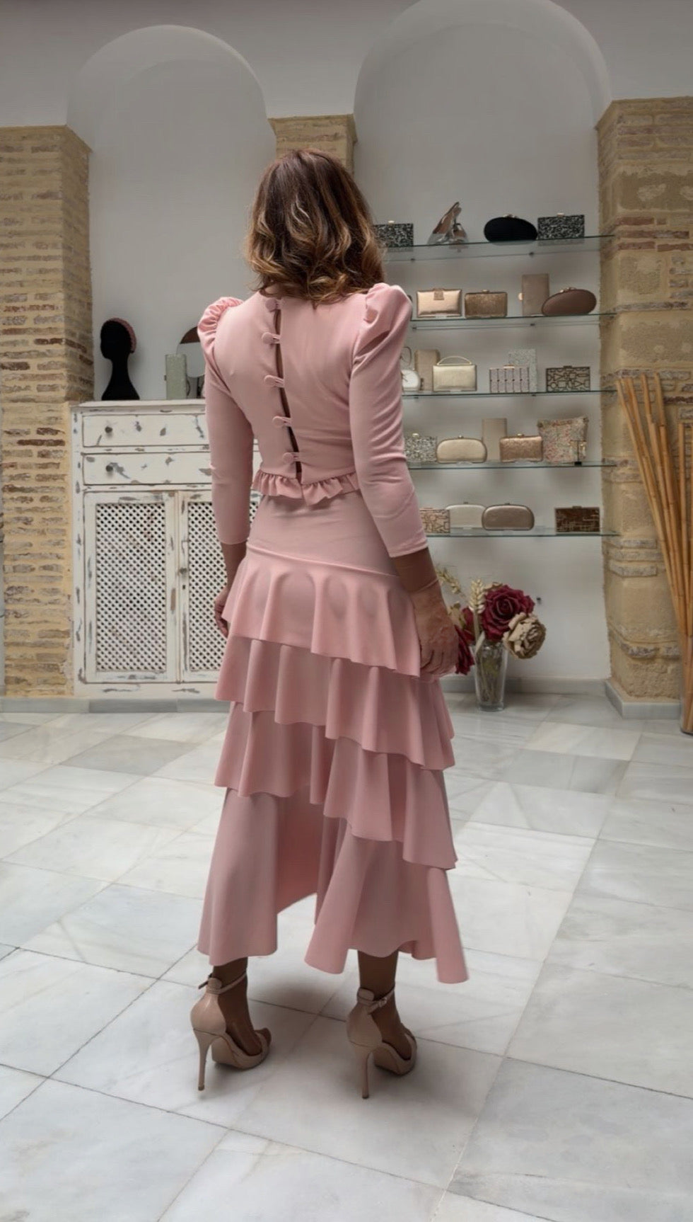Conjunto Macarena Rosa Nude