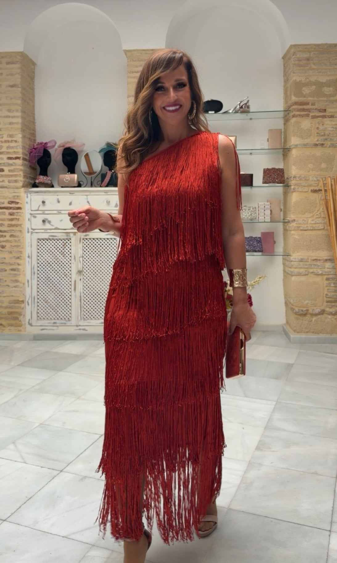 Vestido Cora Teja