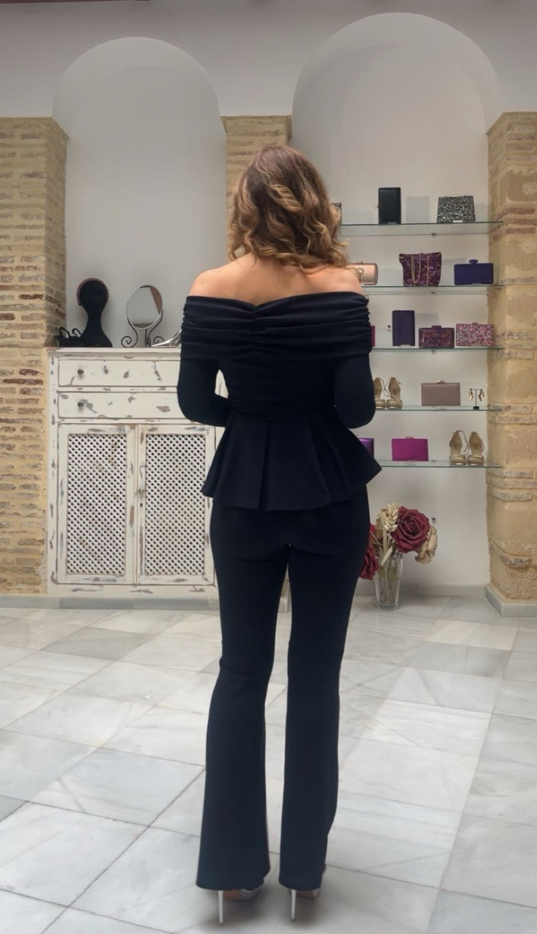 Conjunto Luz Azul Marino