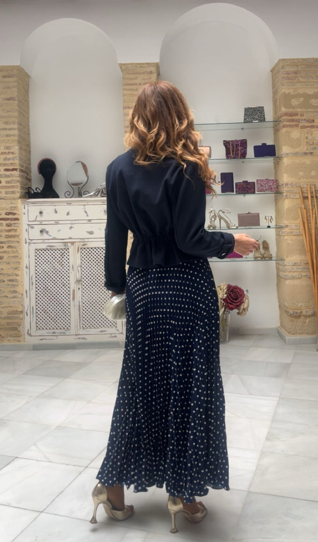 Falda Plisada Carmela