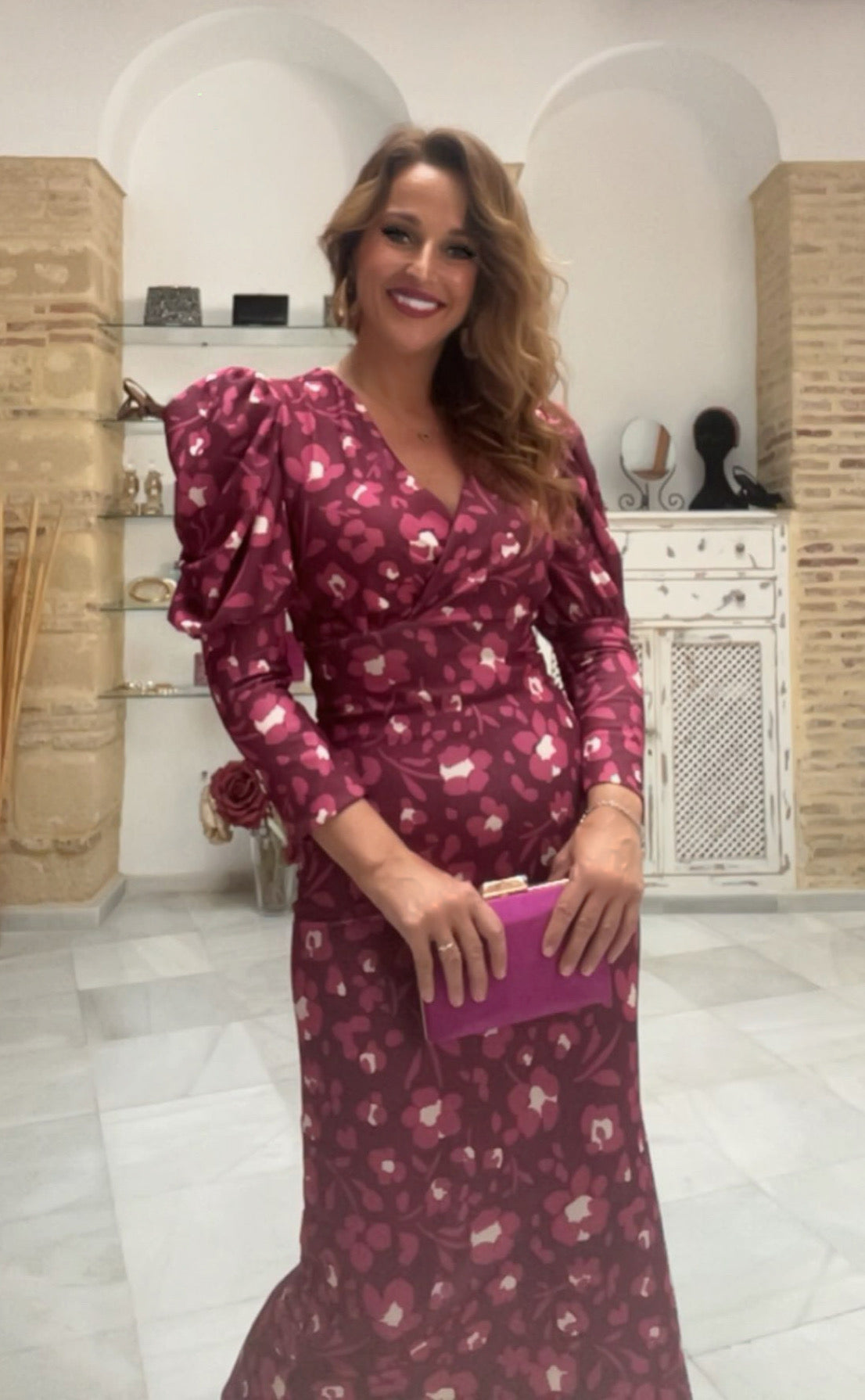 Vestido Layla Buganvilla