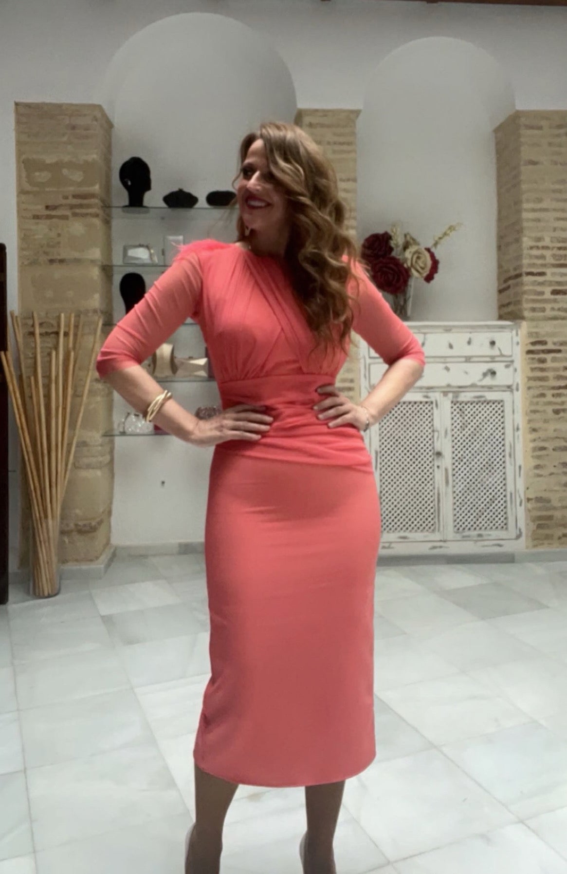 Vestido Brisa Escote Cerrado