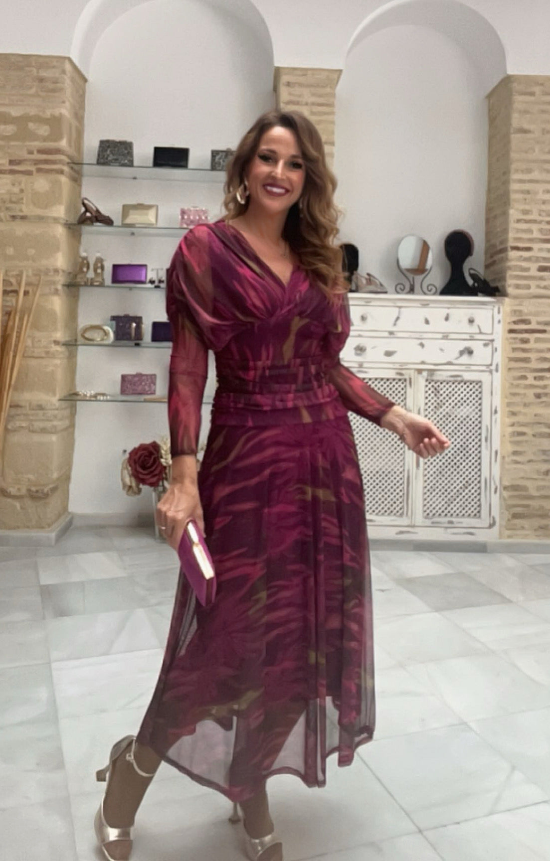 Vestido Altea Buganvilla
