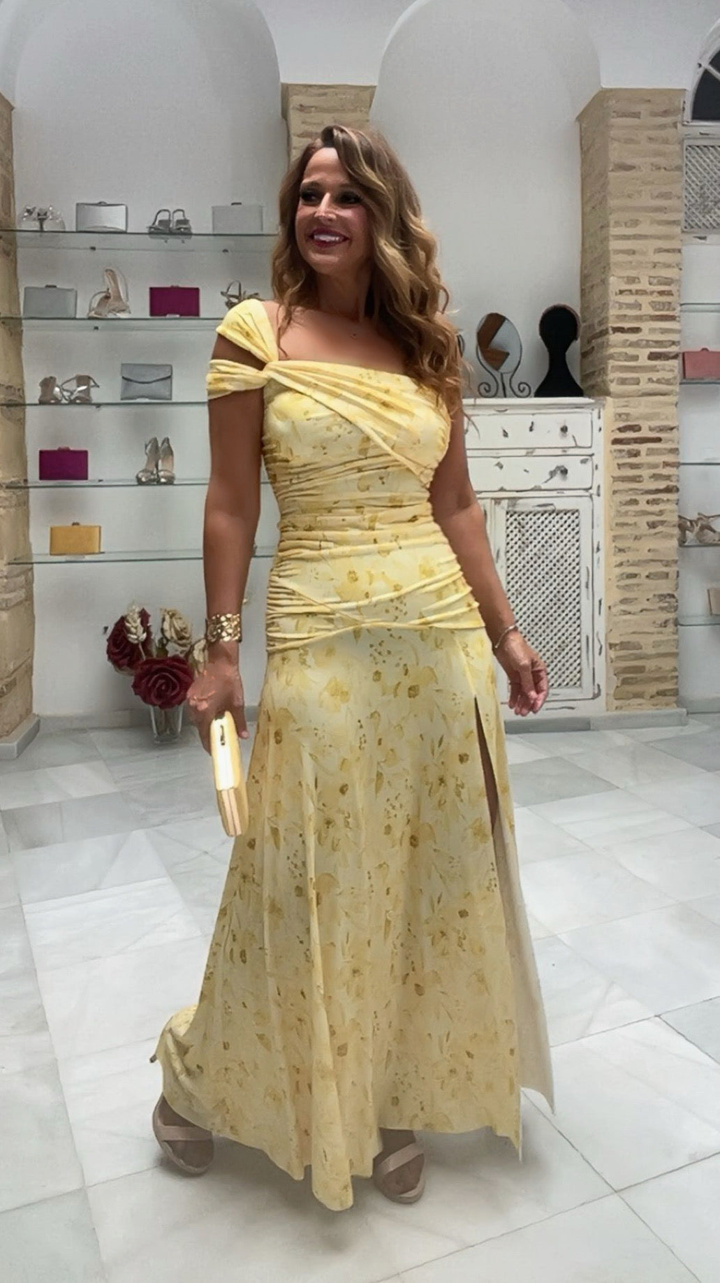 Vestido Amaris Amarillo