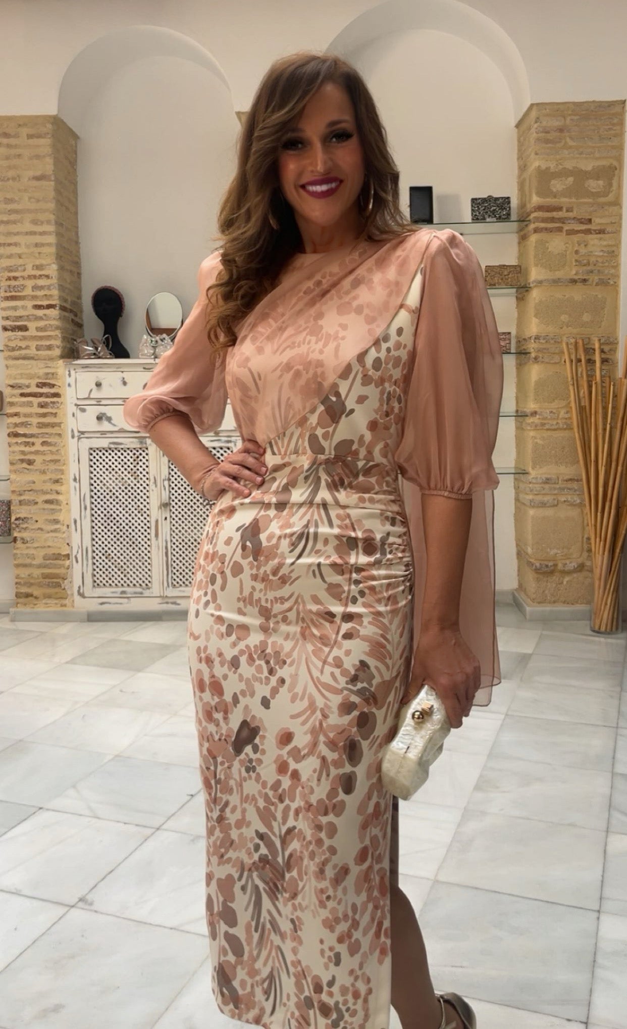 Vestido Penélope Rosa