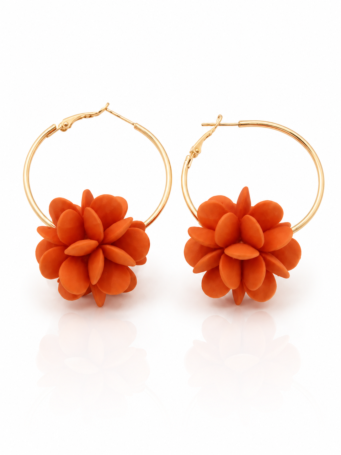 Pendientes mandarina