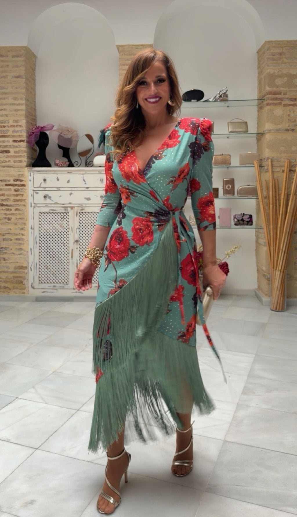 Vestido Carmesí