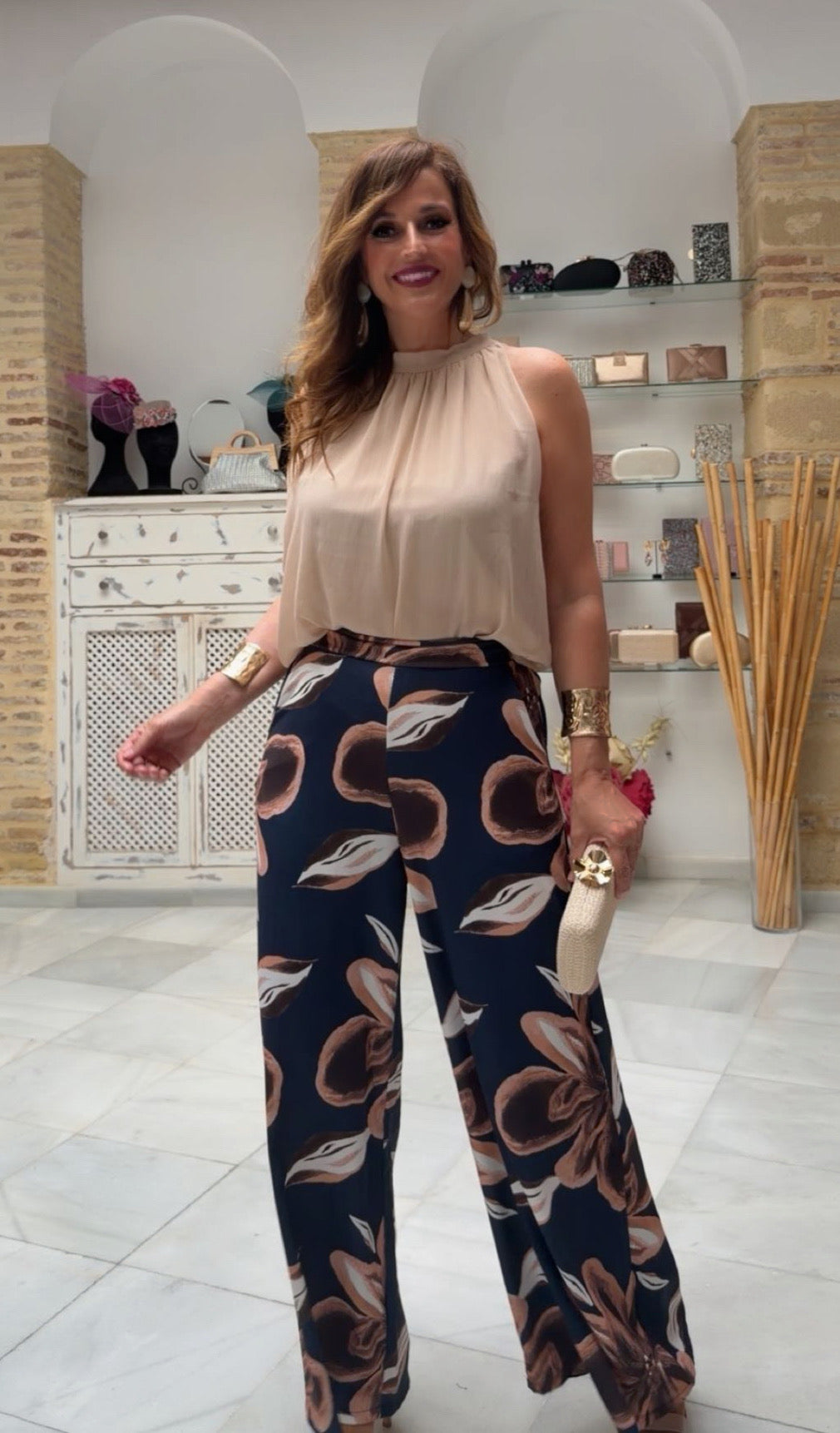 Pantalón Deborah Azul Marino