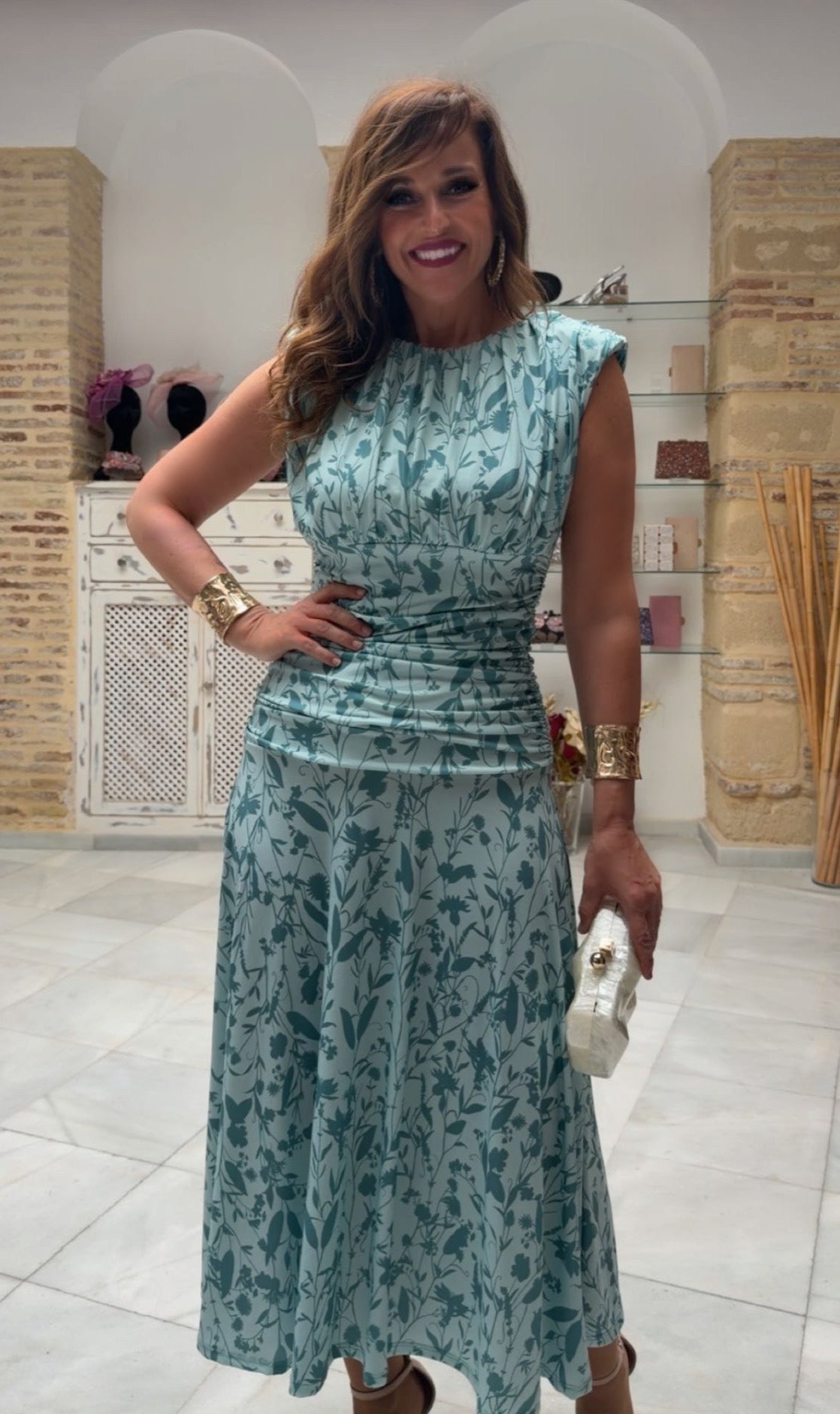 Vestido Sienna Turquesa
