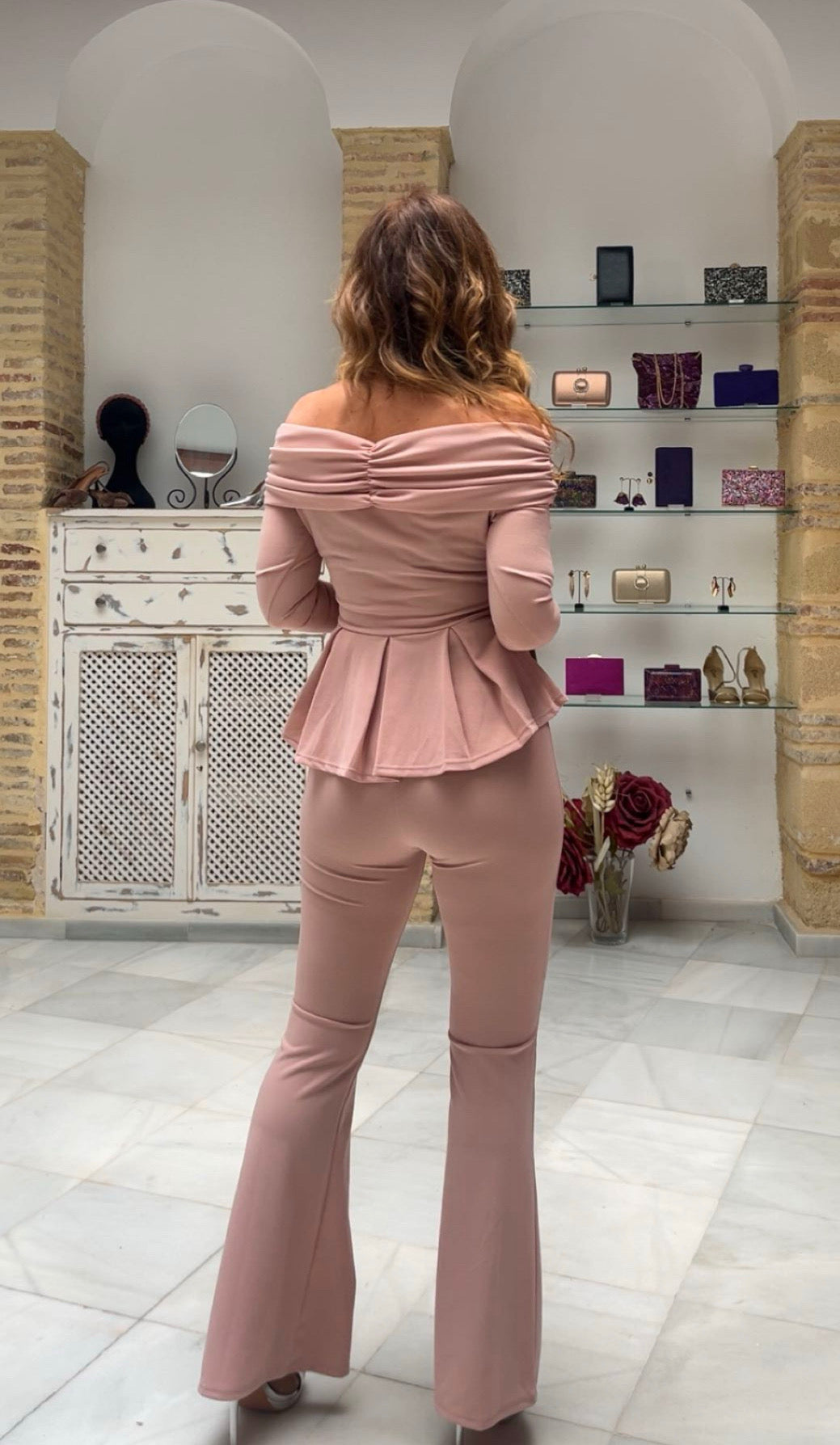Conjunto Luz Rosa Nude