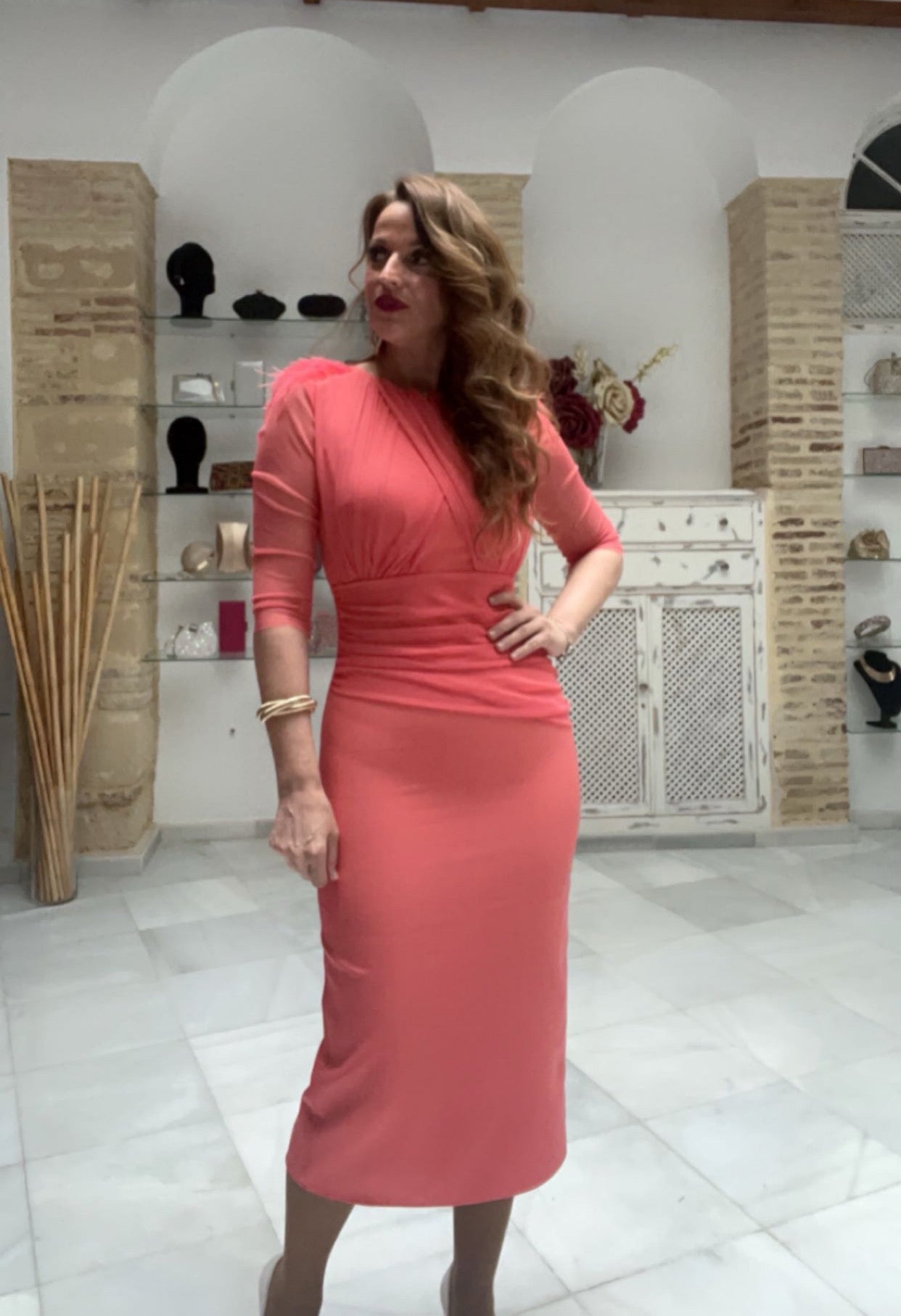 Vestido Brisa Escote Cerrado