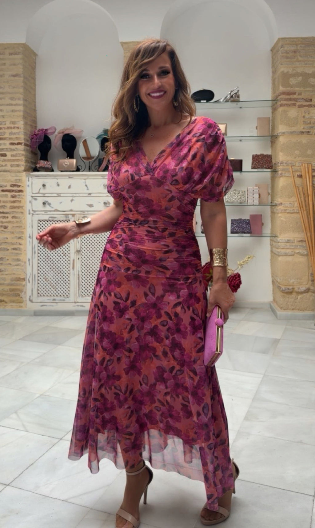 Vestido Lua Buganvilla