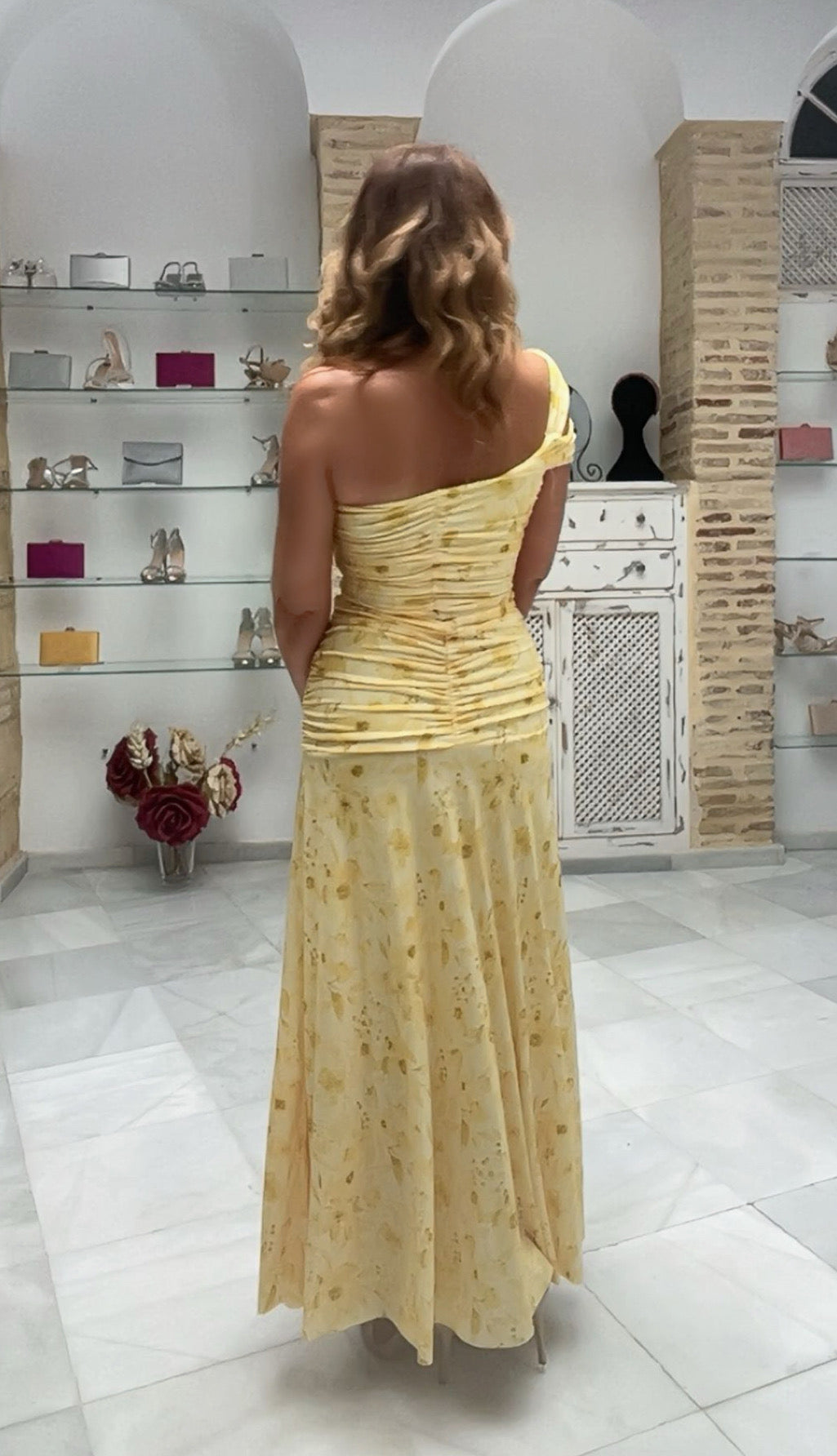 Vestido Amaris Amarillo
