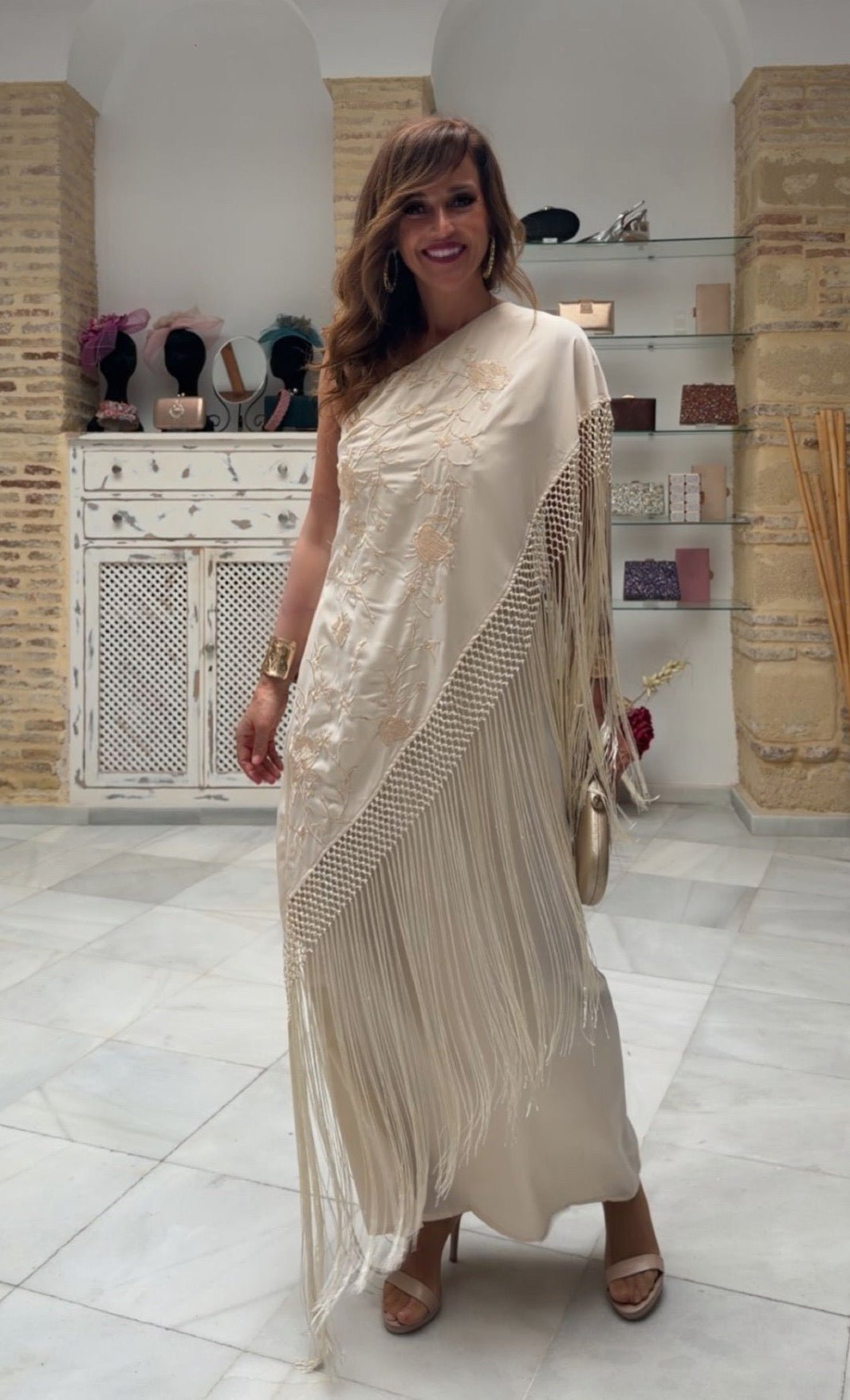 Vestido Manilva Marfil