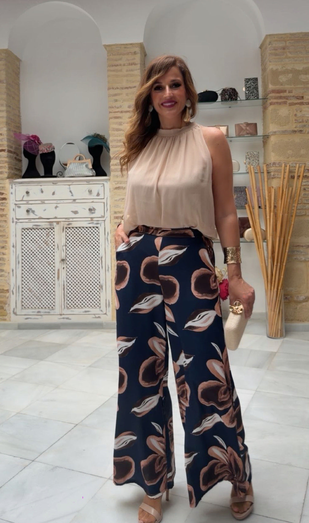 Pantalón Deborah Azul Marino