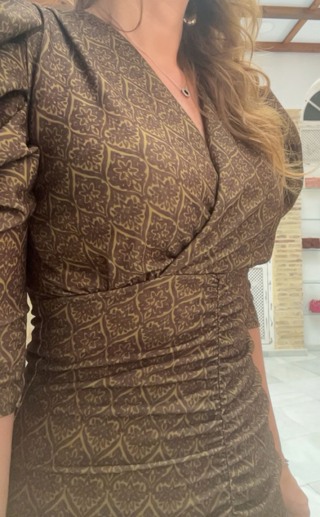 Vestido Hana Marrón