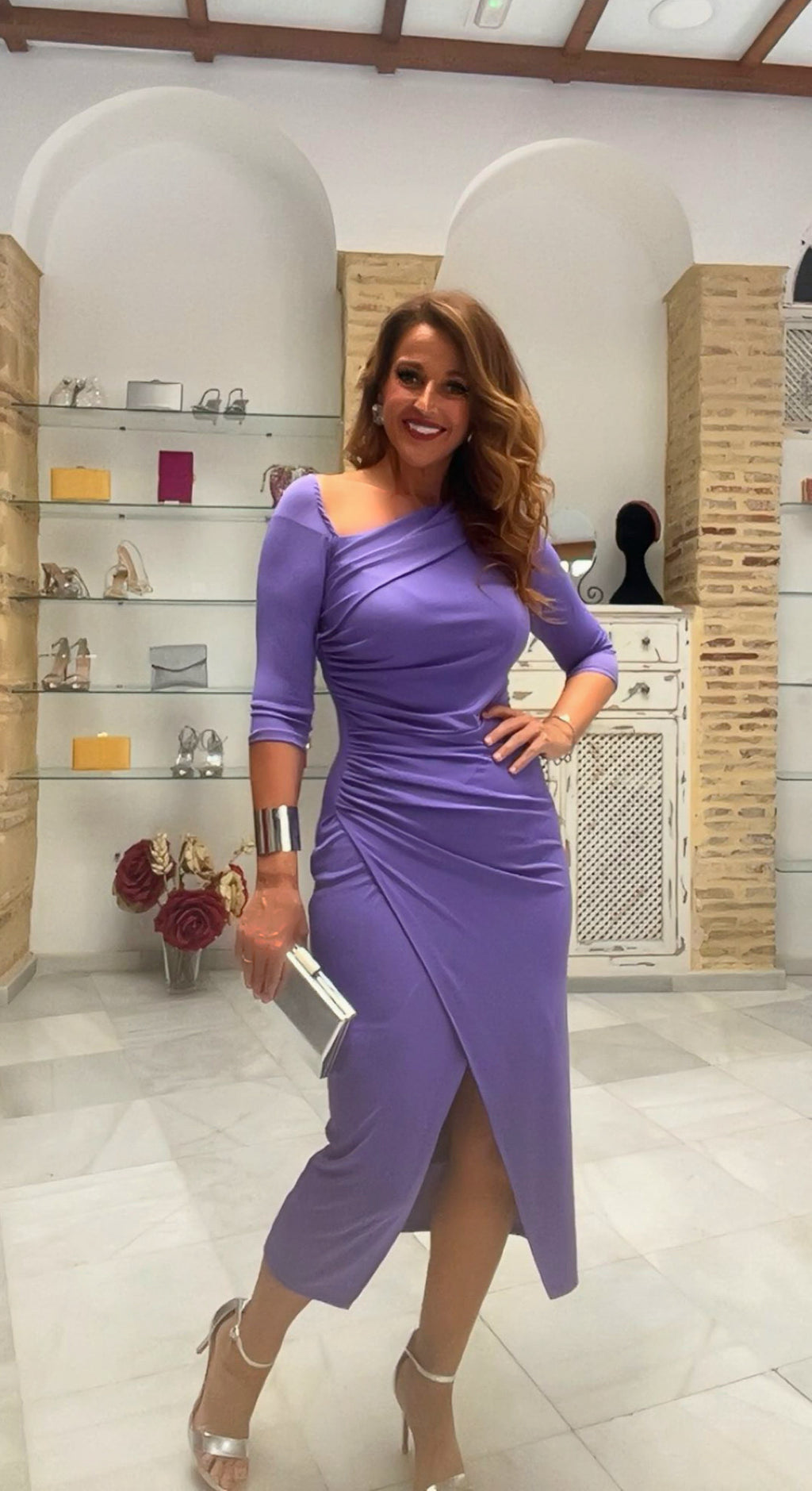 Vestido Violeta