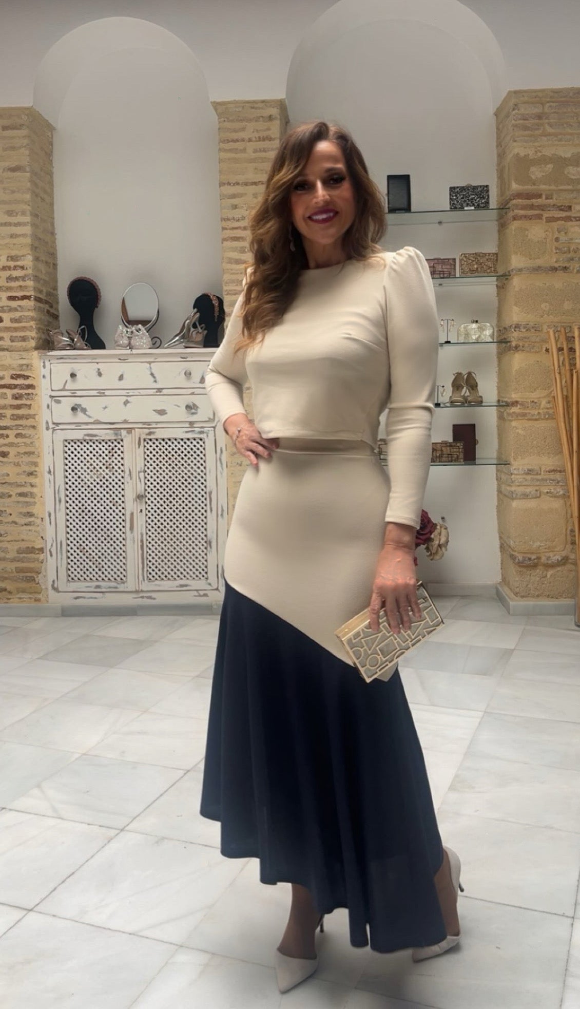 Conjunto Lorena Beige