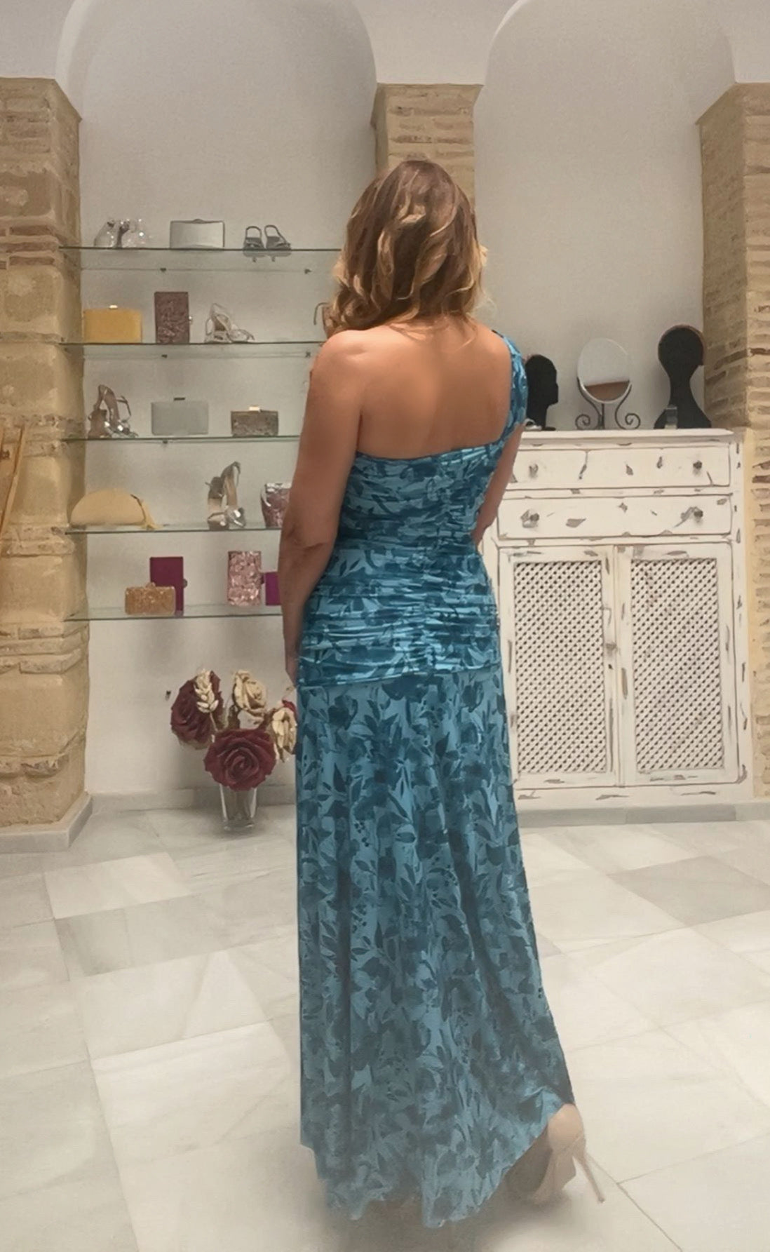 Vestido Amaris Azul