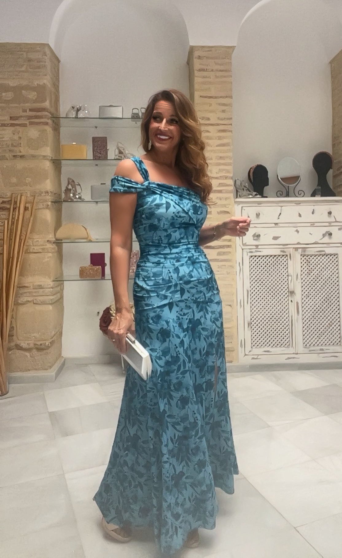 Vestido Amaris Azul