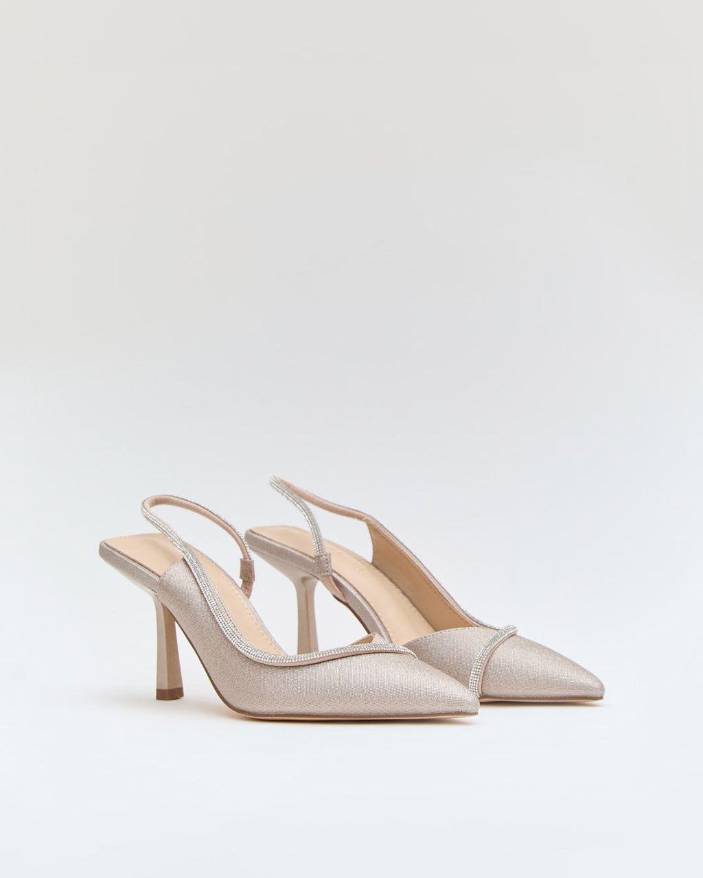 Zapato Destello Dorado