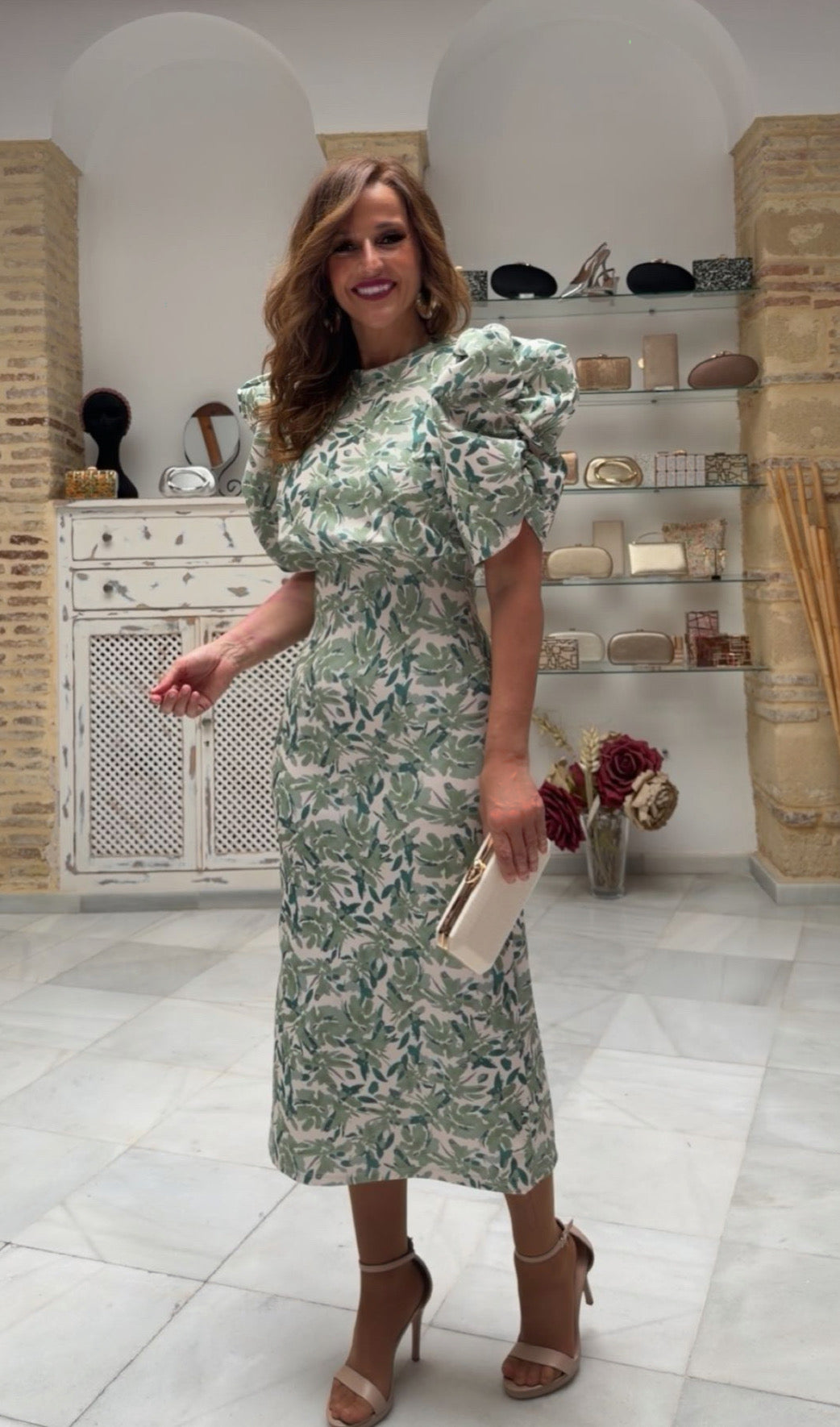 Vestido Felisa Verde
