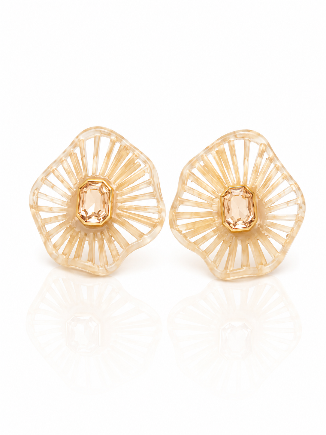 Pendientes Nectar Blanco