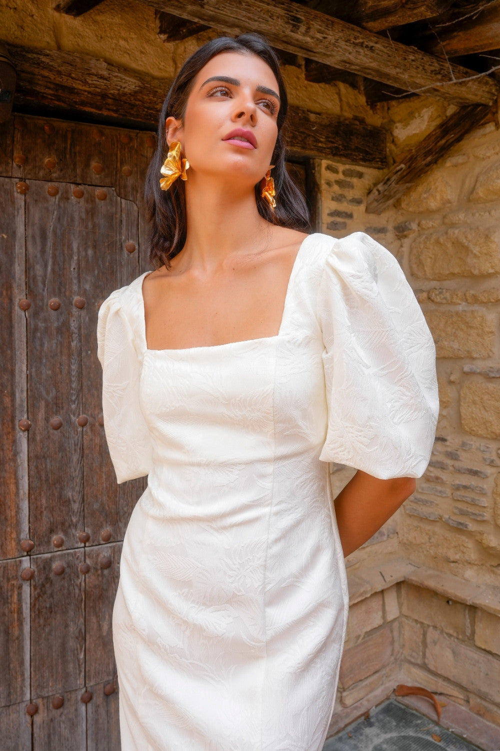 Vestido Azahar Marfil